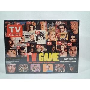 Vintage 1984 TV Guide the TV Board Game Classic Complete New sealed Rare